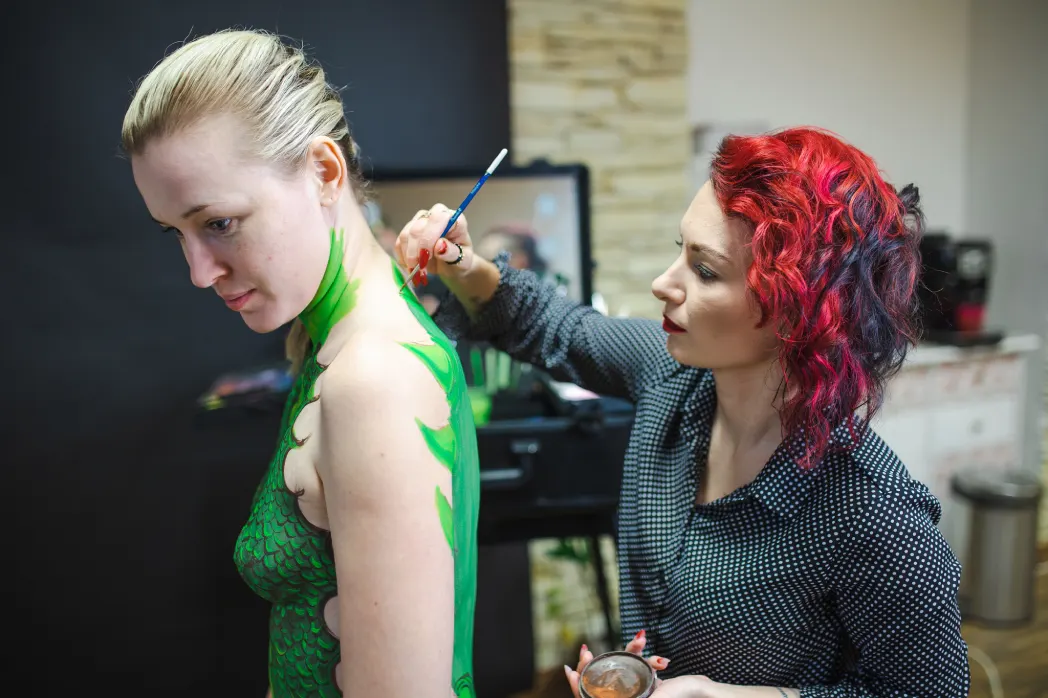 Malba na  tělo & obličej-bodypainting Hranice- olomouc- radka kunovská