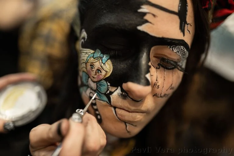 MIstrovství ČR v malbě na obličej a dekolt