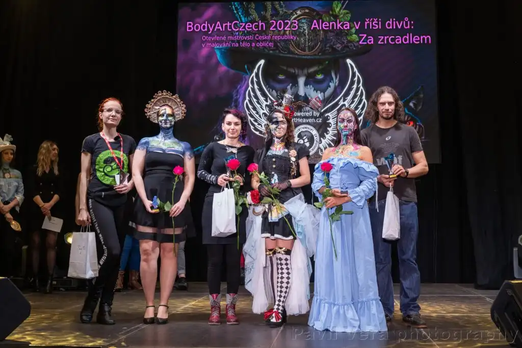 MIstrovství ČR v malbě na obličej a dekoltMIstrovství ČR v malbě na obličej a dekolt