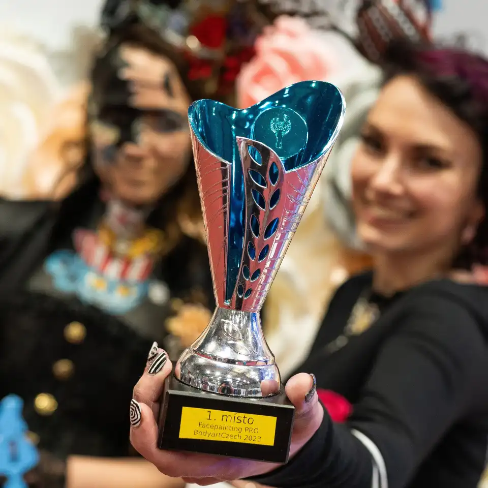MIstrovství ČR v malbě na obličej a dekolt