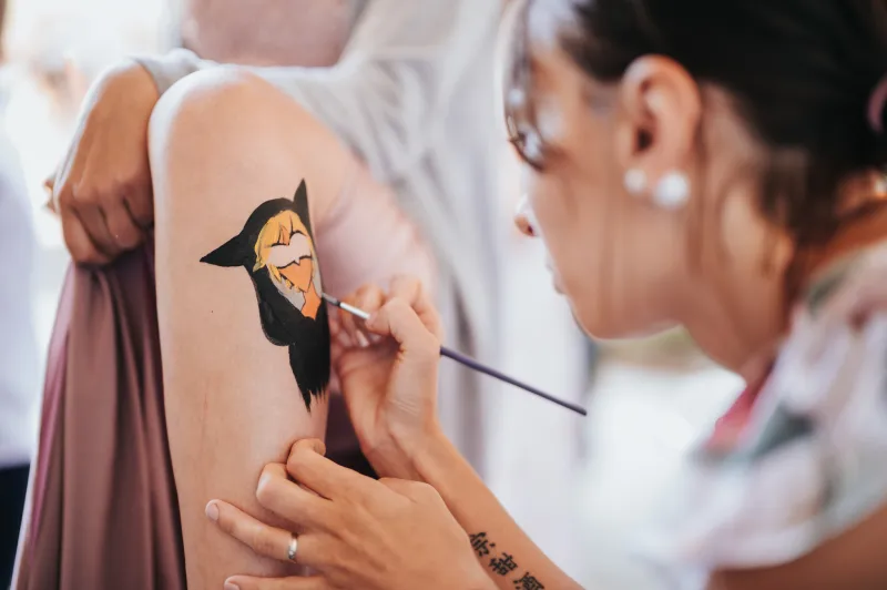 Malba na  tělo & obličej- Hranice- olomouc- radka kunovská - malování na těhotenské bříško(bellypainting)