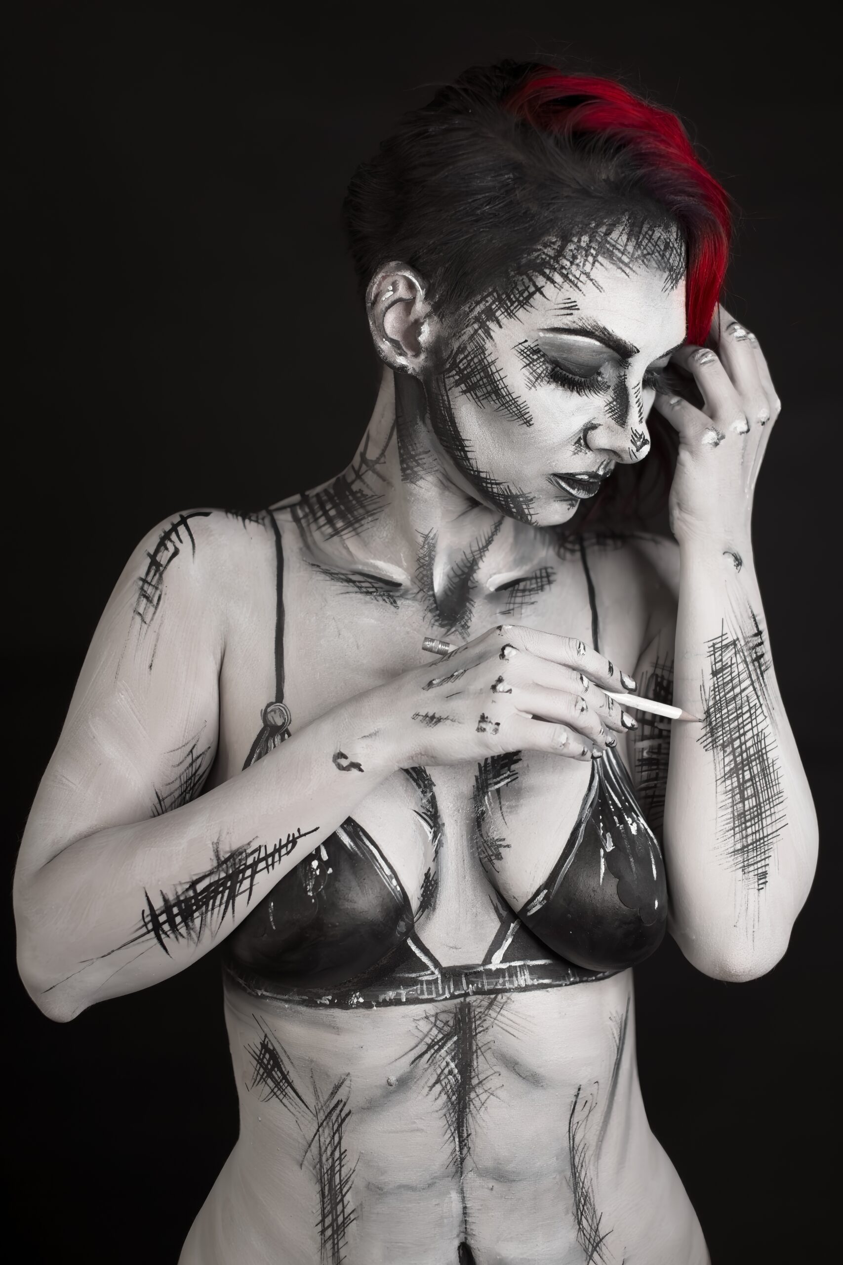 Malba na  tělo & obličej- Hranice- olomouc- radka kunovská - malování na těhotenské bříško(bellypainting)