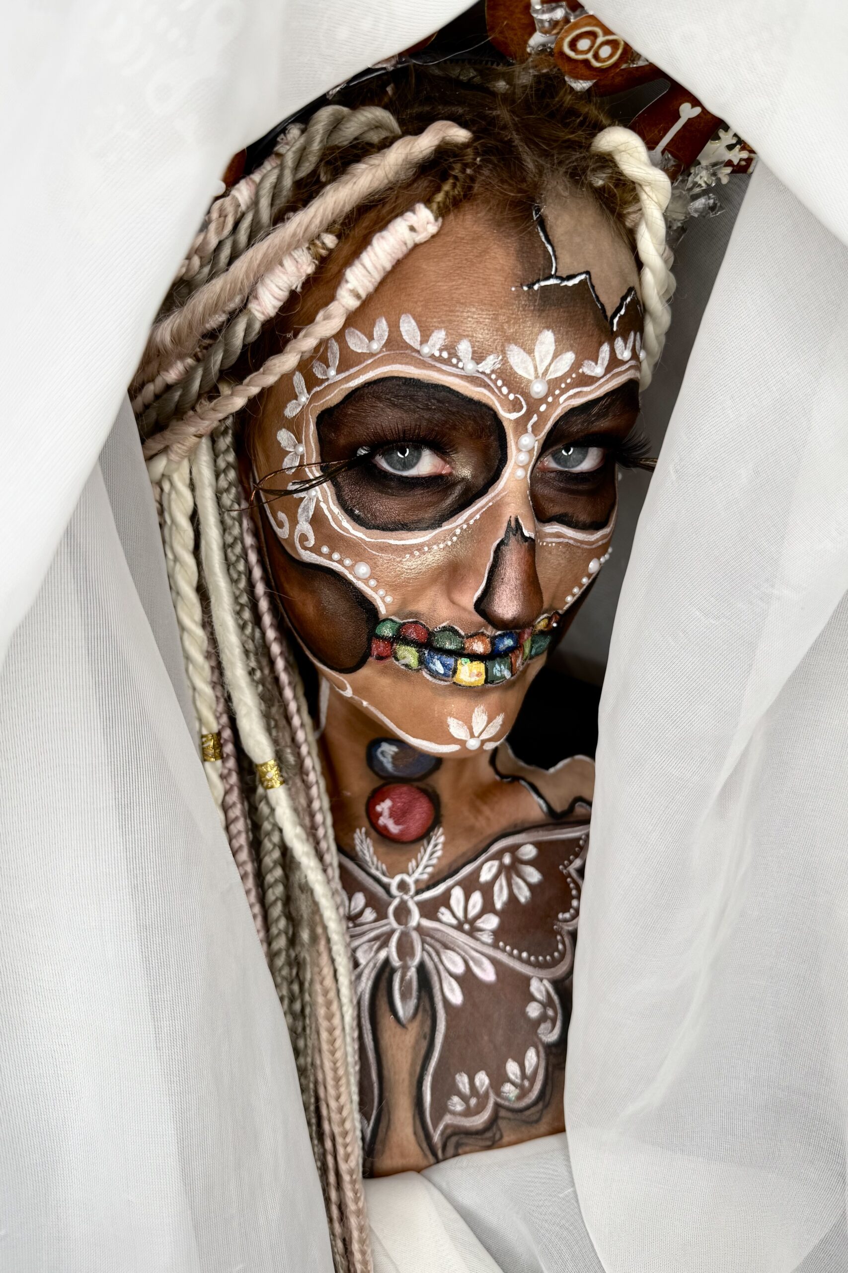 Malba na  tělo & obličej- Hranice- olomouc- radka kunovská - malování na těhotenské bříško(bellypainting)